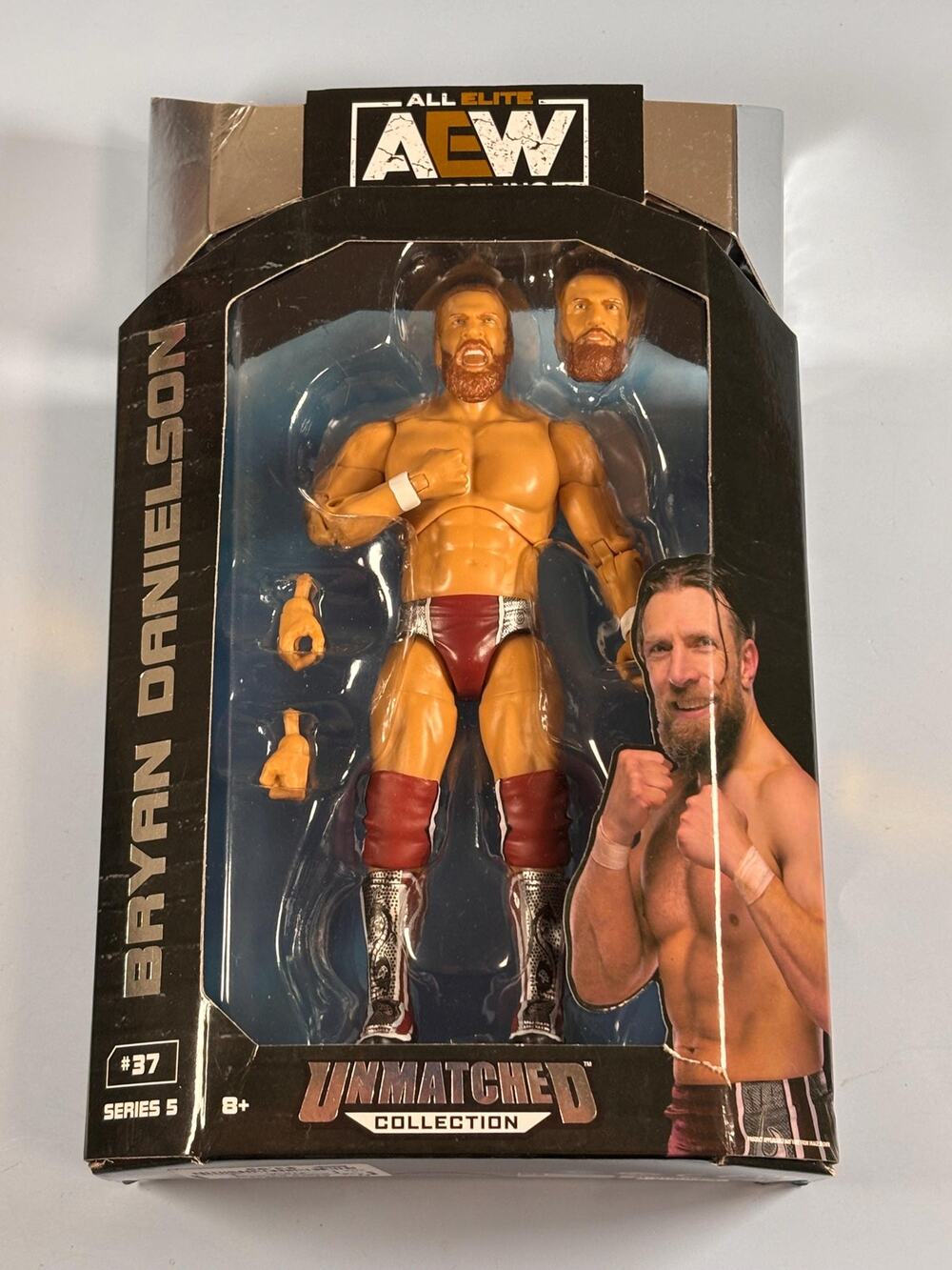 Bryan Danielson AEW Unmatched Series 5 Jazwares Wrestling Figure New 6”